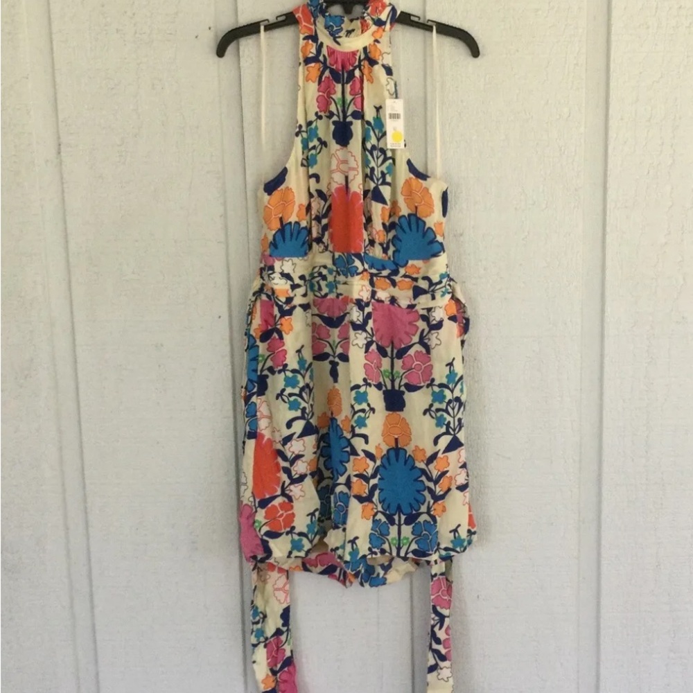Turkish High Neck Romper Anthropology